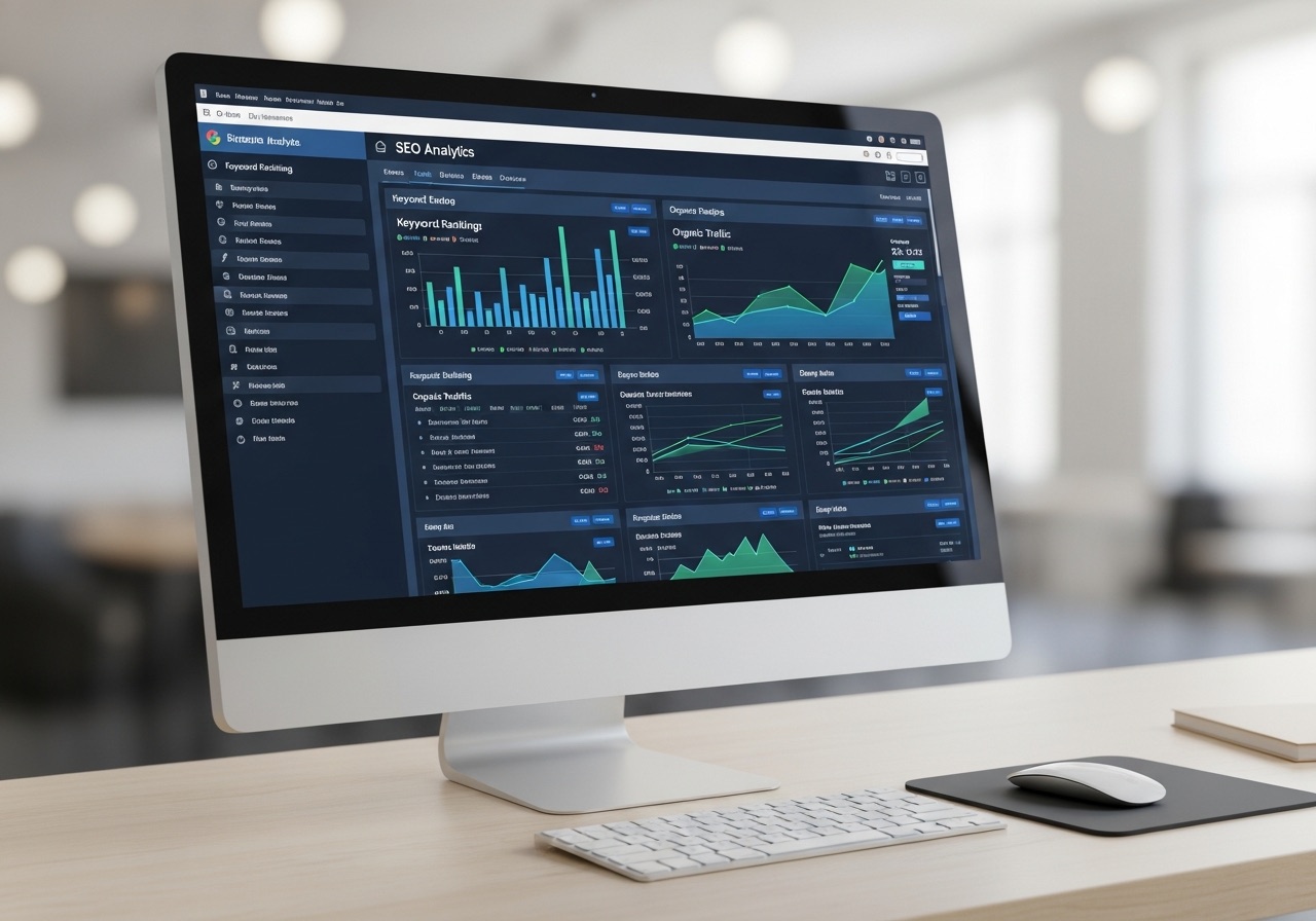 Search strategy worksheet and SEO planning in the handcrafted workflow